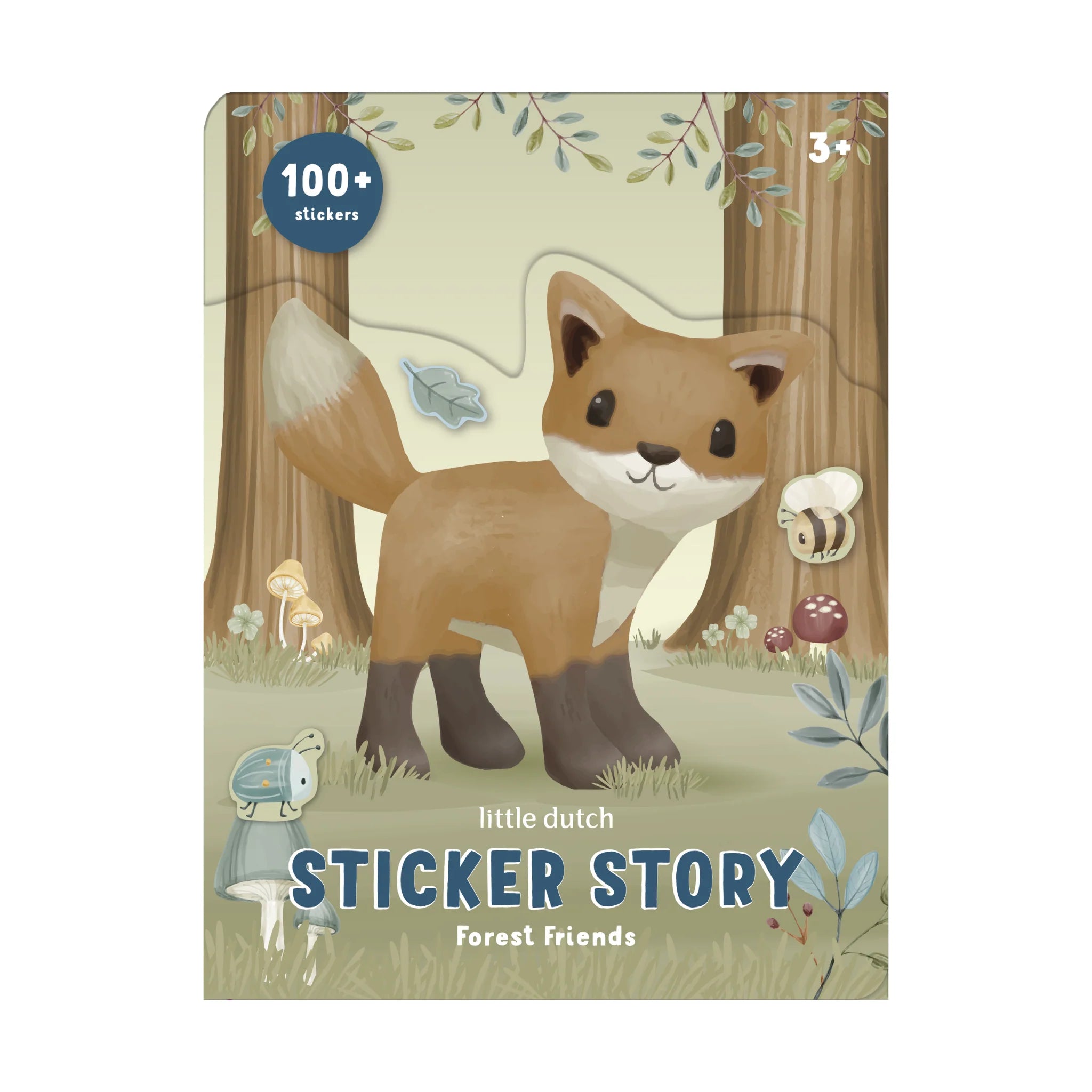 Little Dutch - sticker story -forest friends