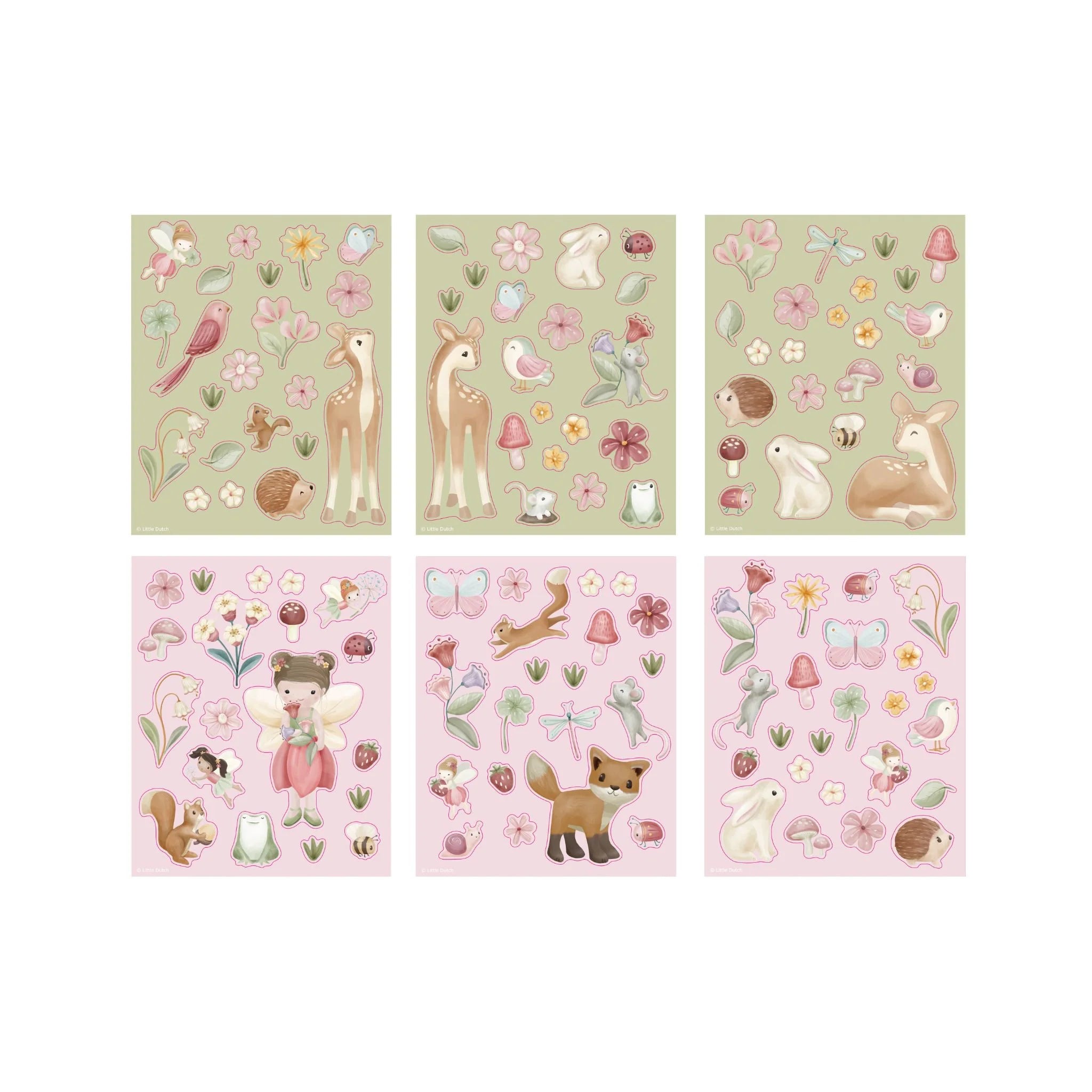 Little Dutch - sticker story - fairy garden