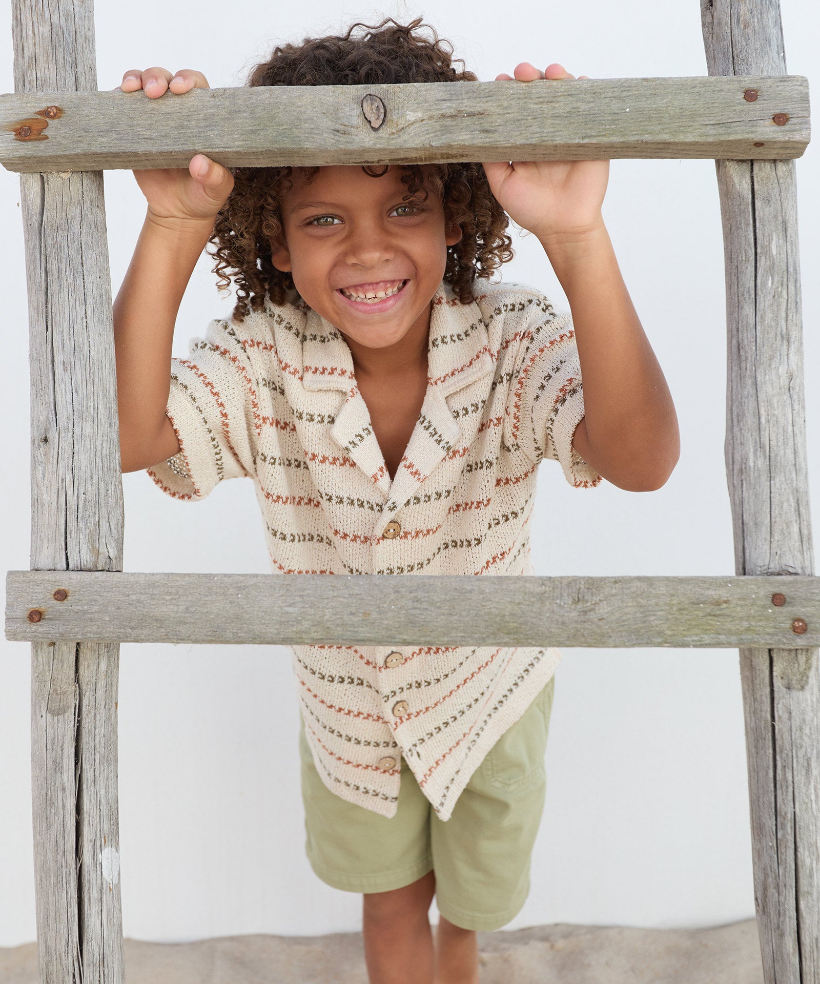 Play Up - striped jersey shirt - texture