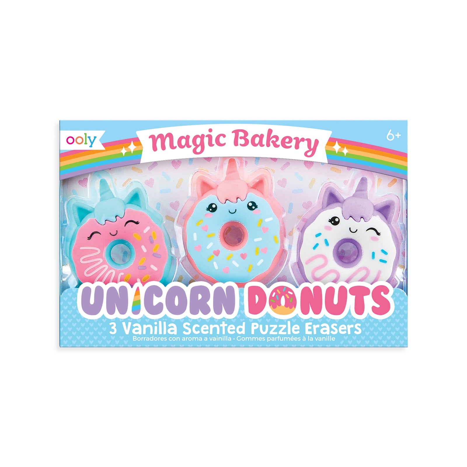 Ooly - magic bakery unicorn donut scented erasers