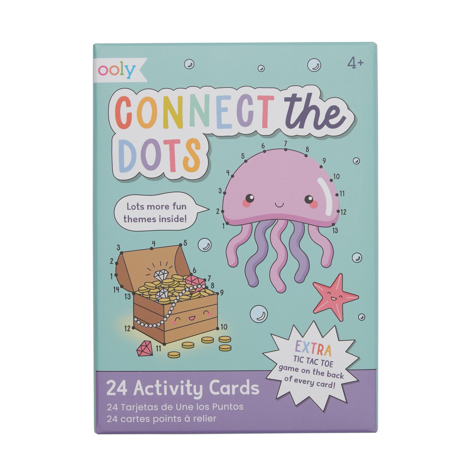 Ooly - paper games activity cards - connect the dots