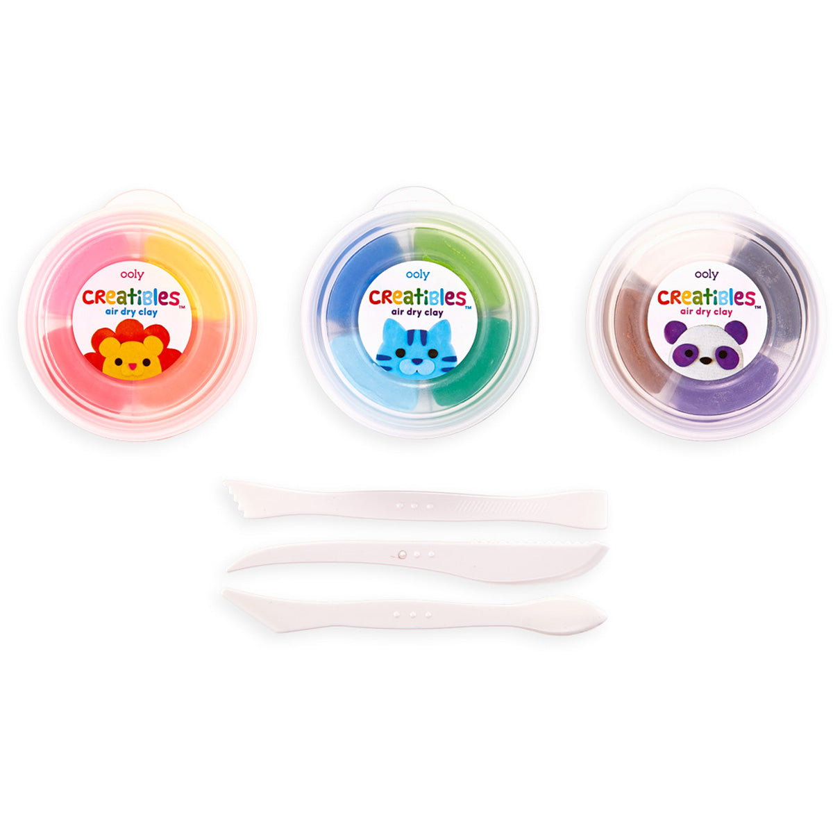 Ooly - creatives DIY air dry clay kit - 12st