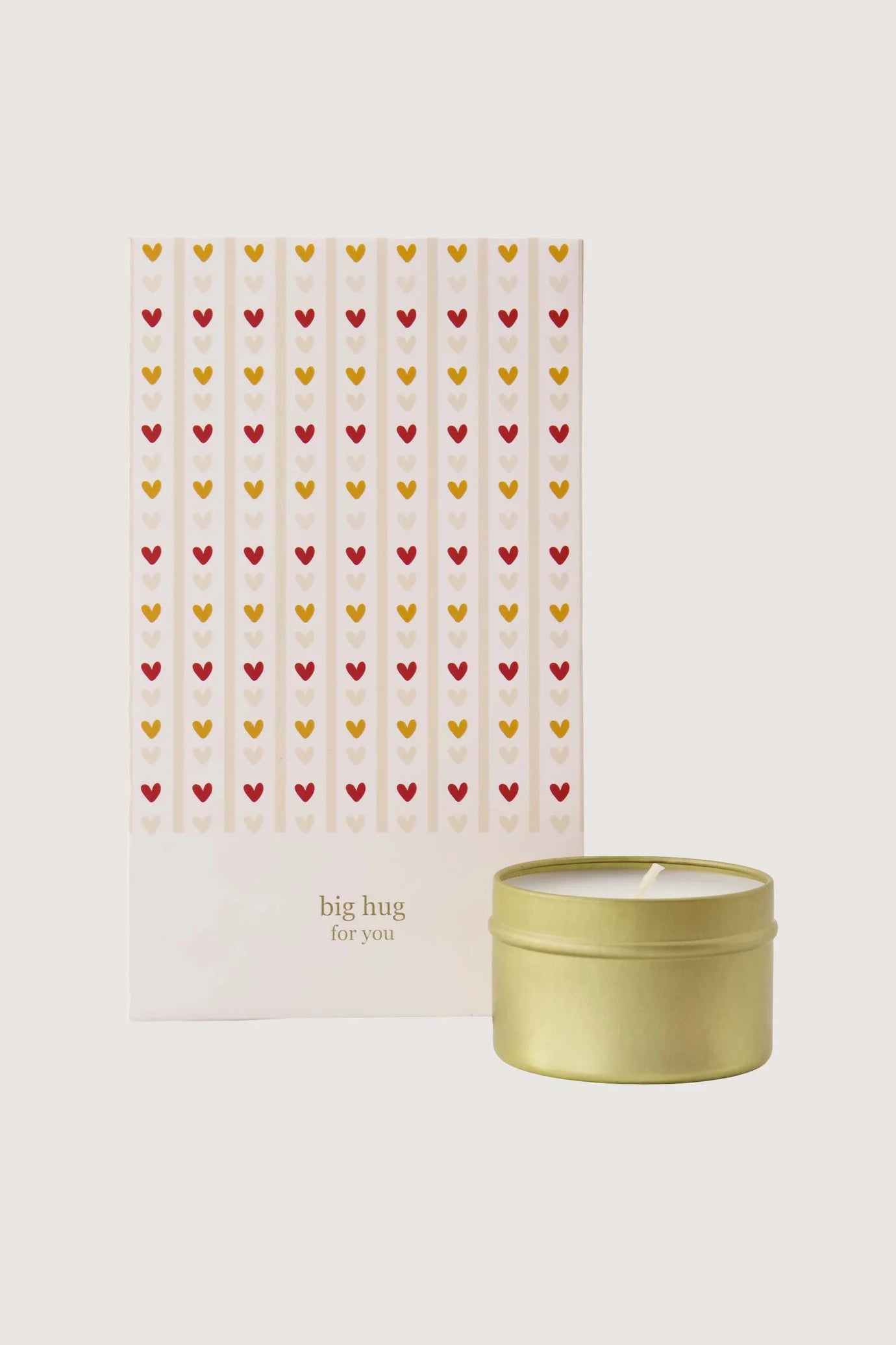 Zusss - geurkaars tin in zakje - big hug for you