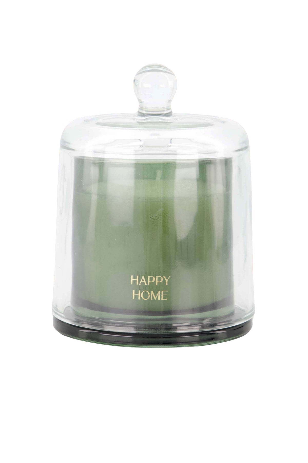 Zusss - geurkaars glas met stolp - happy home