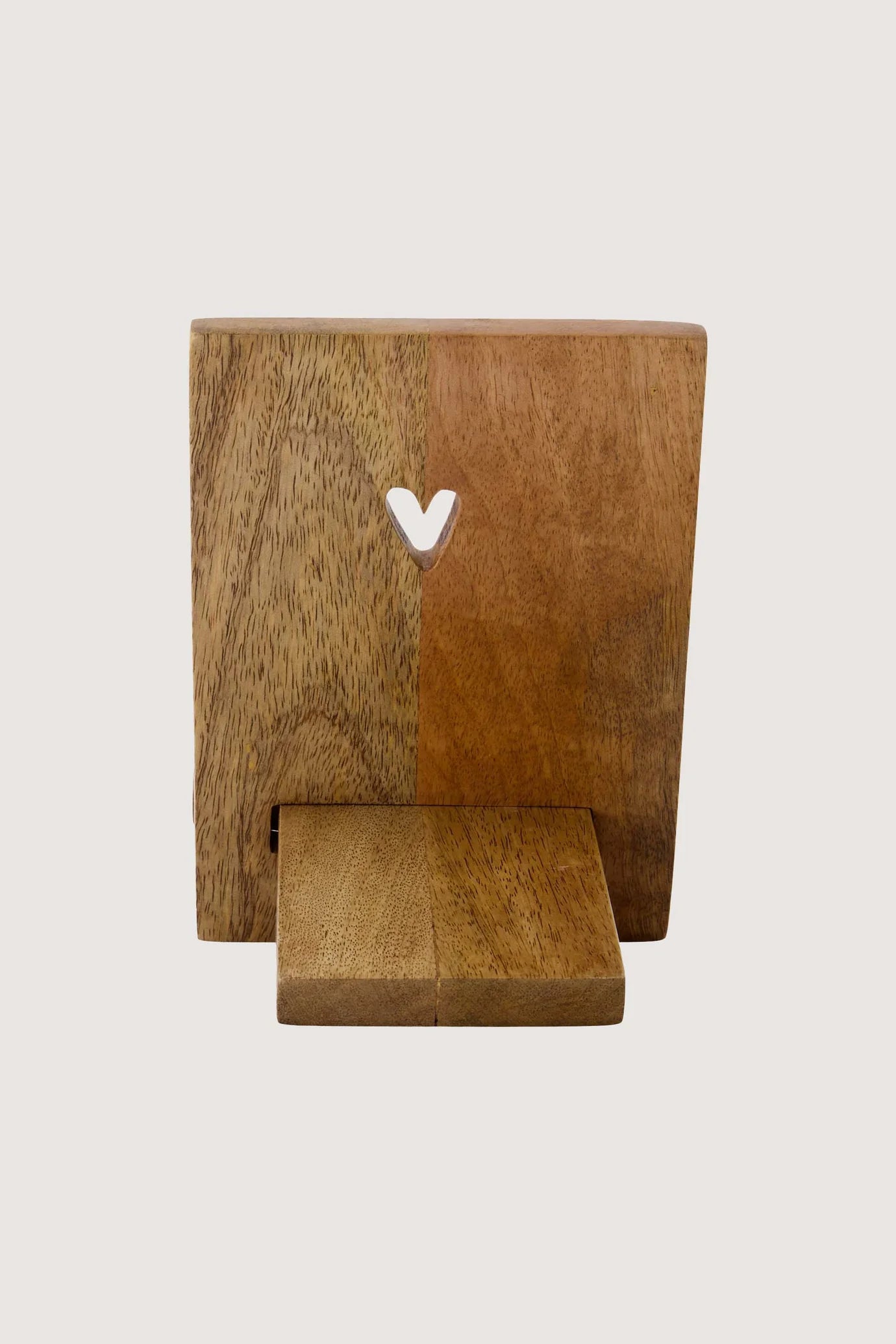 Zusss - boekenstandaard hout