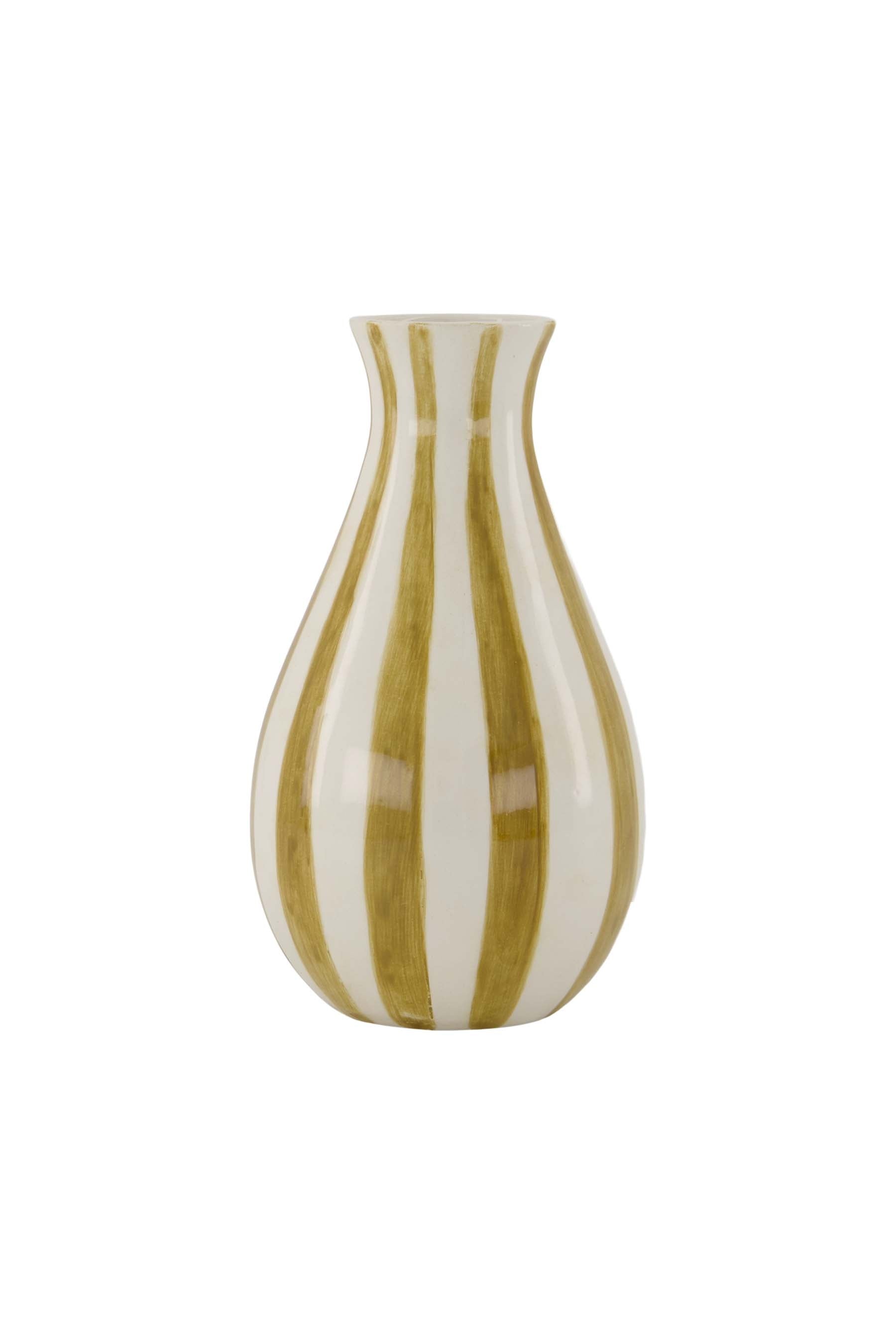 Zusss - vaasje keramiek streep smal