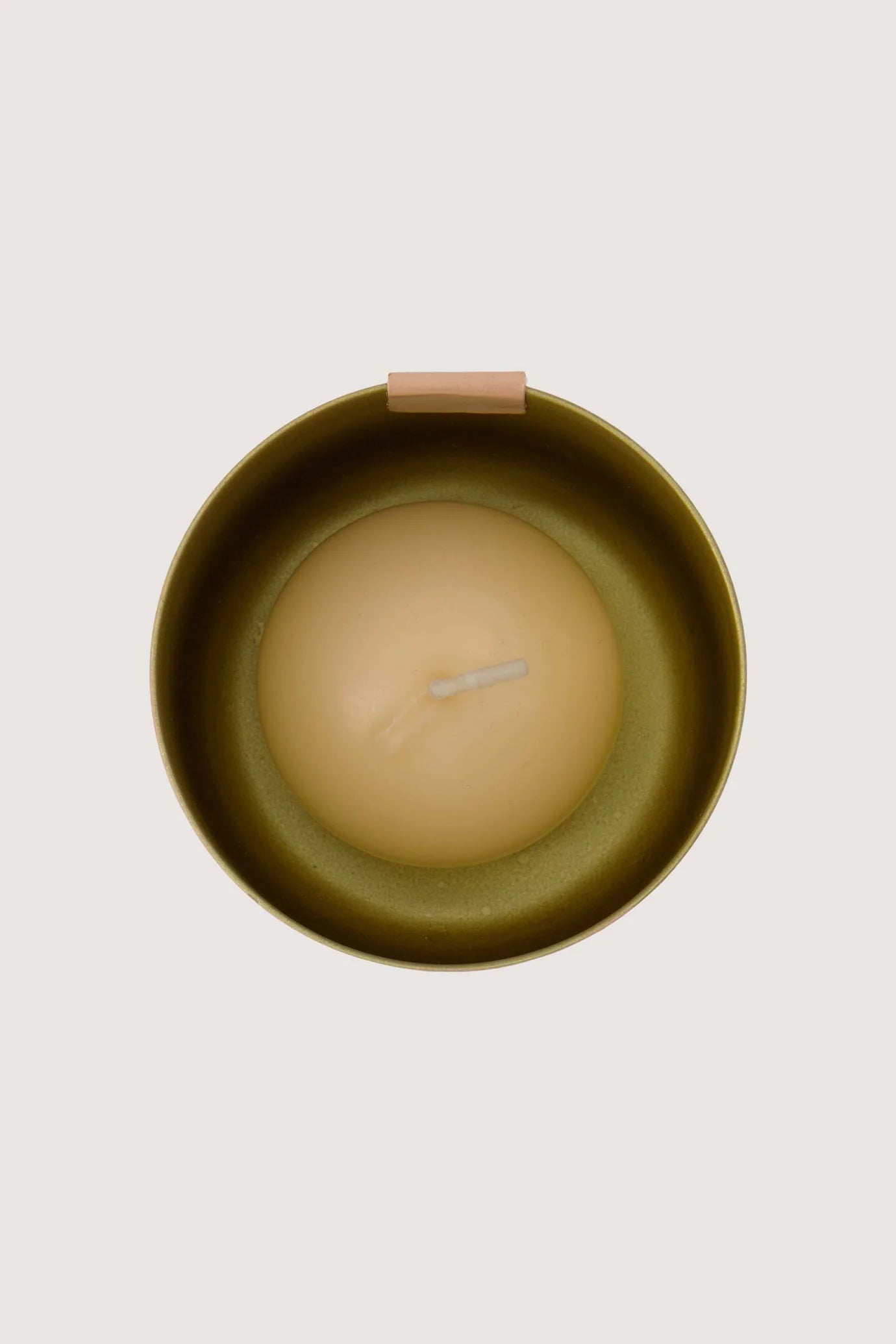 Zusss - waxinelichthouder metaal hartje - roze/goud