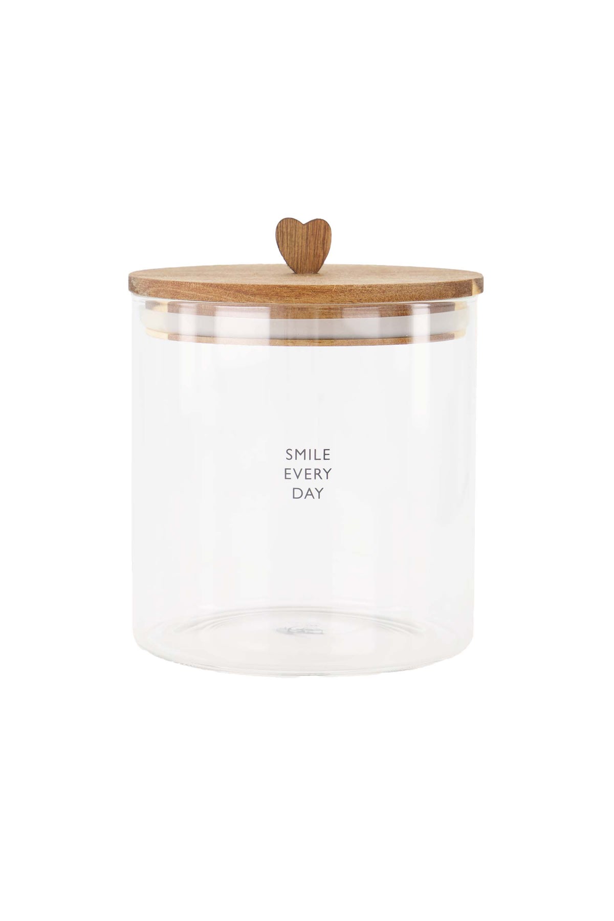Zusss - storage jar smile every day S - naturel