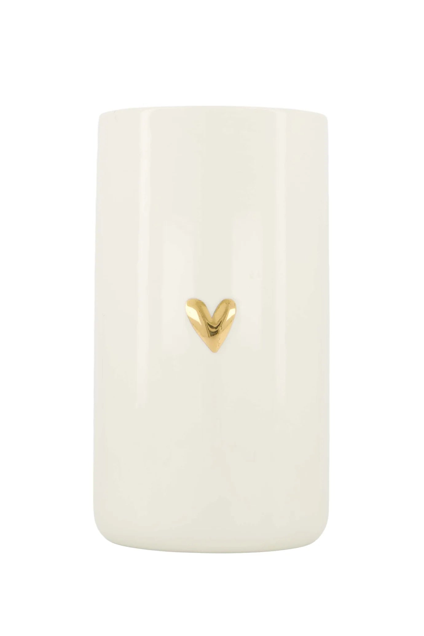 Zusss - voorraadpot met deksel keramiek L - wit/goud (kopie)