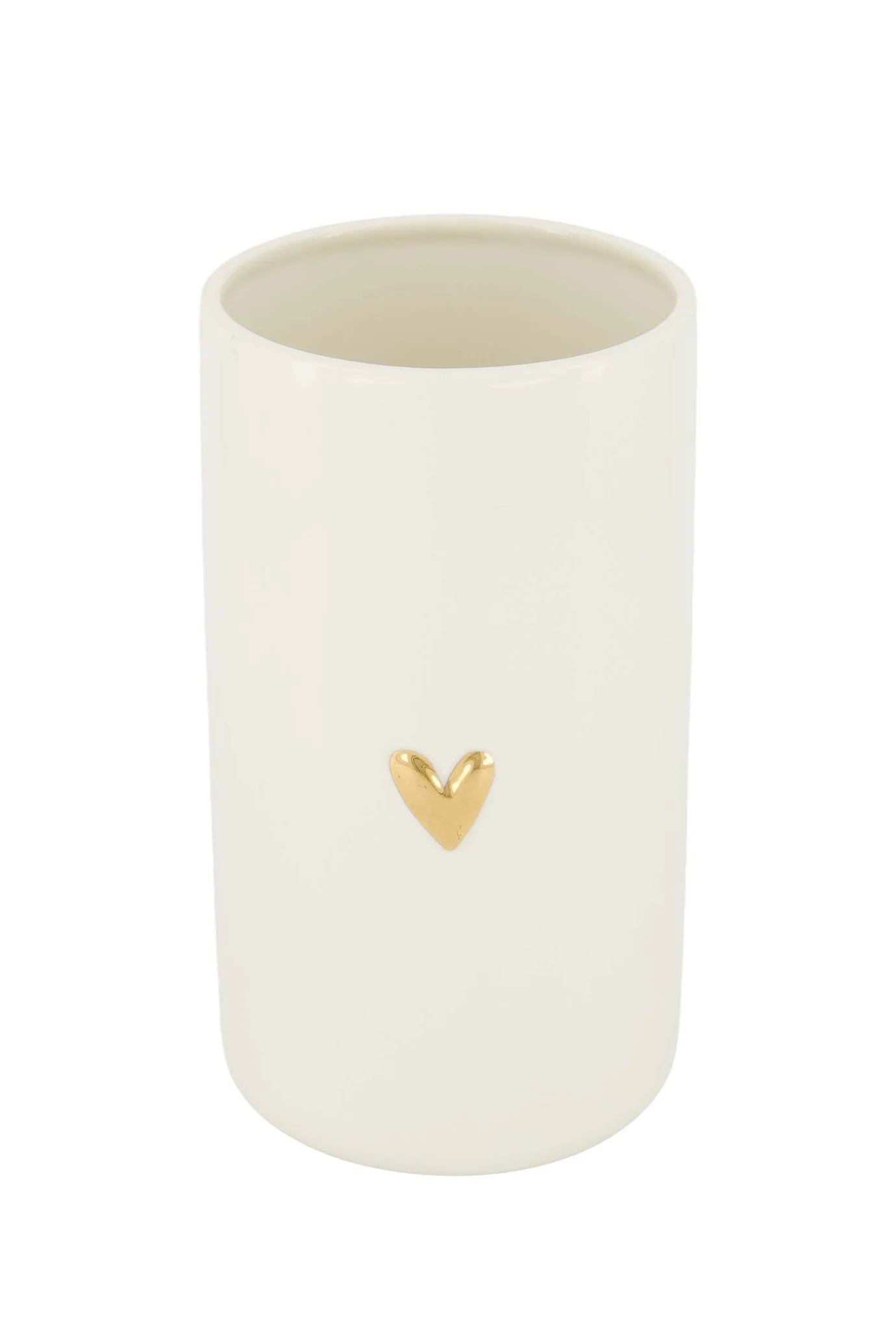 Zusss - voorraadpot met deksel keramiek L - wit/goud (kopie)