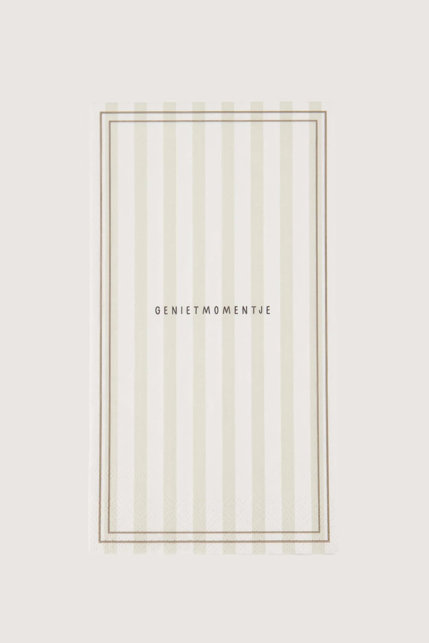 Zusss - servetten rechthoek streep genietmomentje