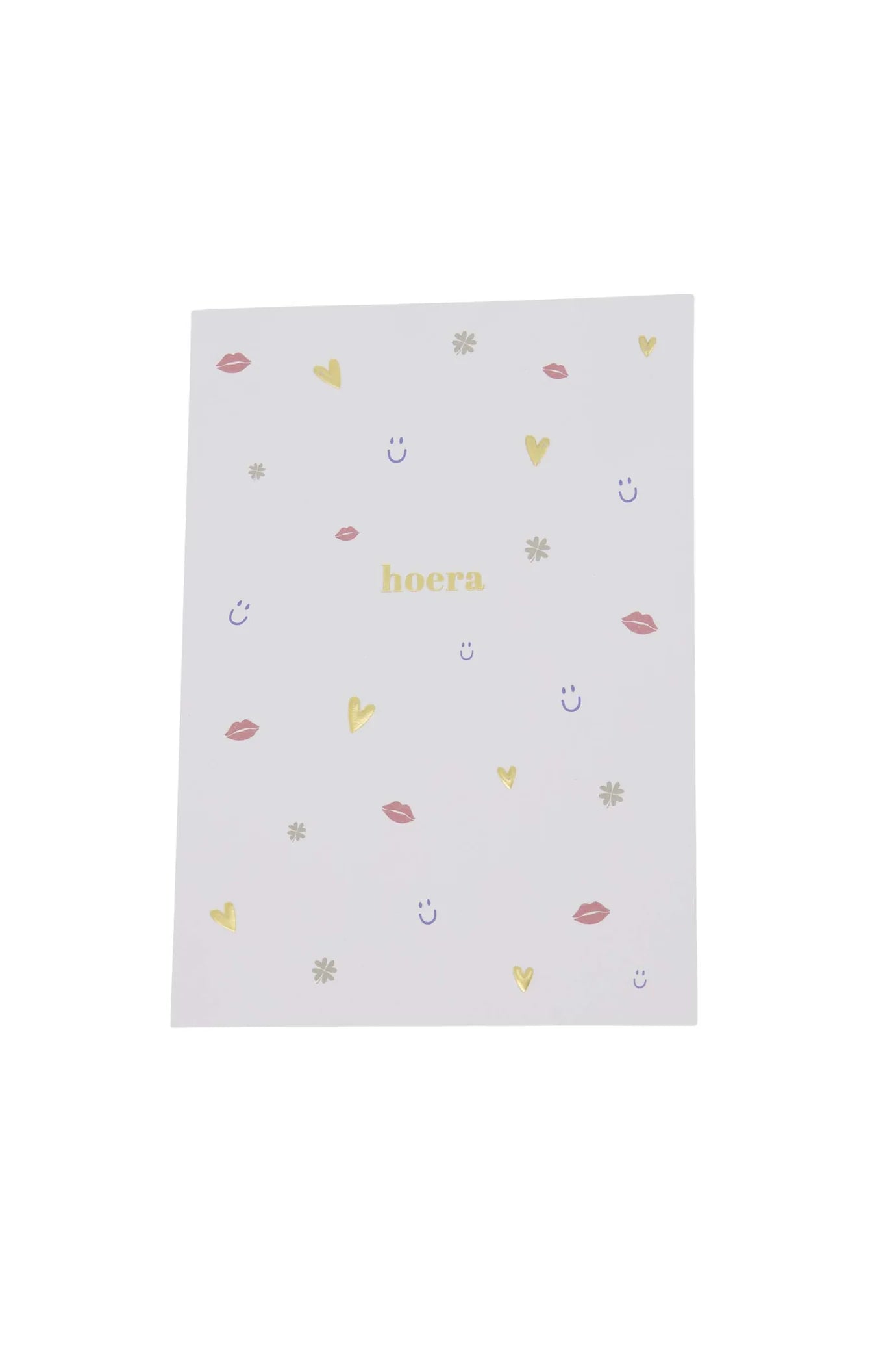 Zusss - wenskaart hoera 2.0 - multicolor