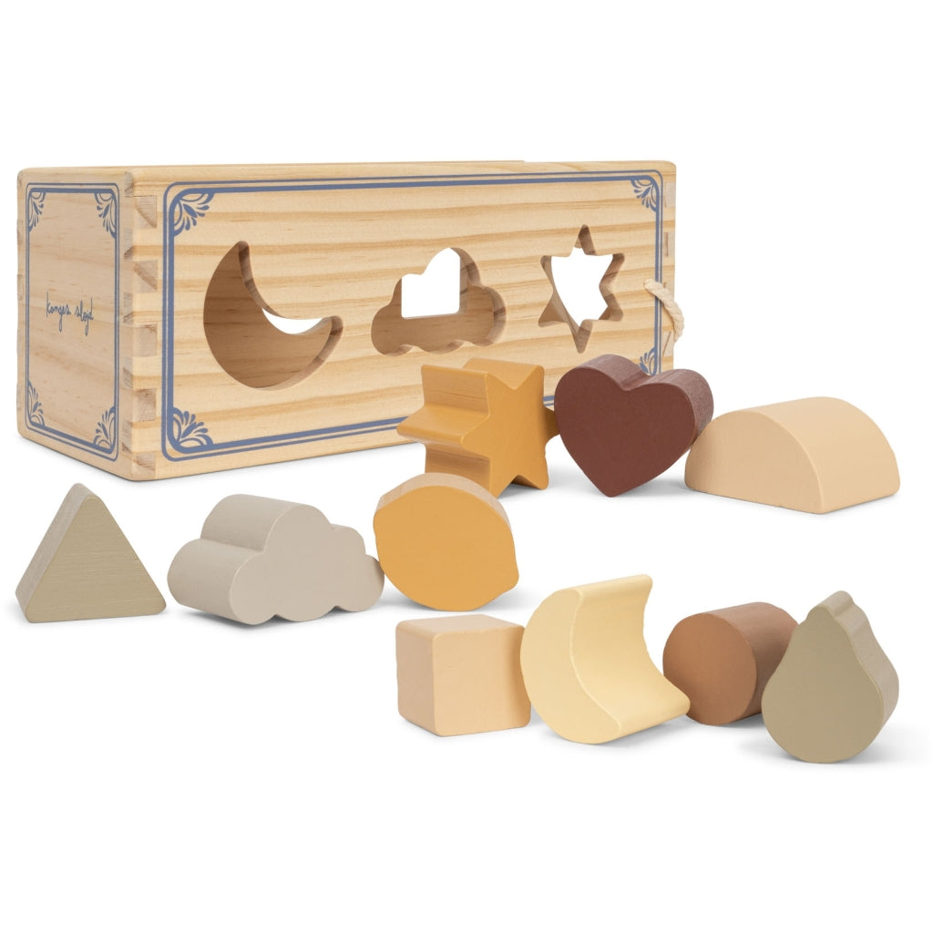 Konges Slojd - moon cloud and star shape sorter