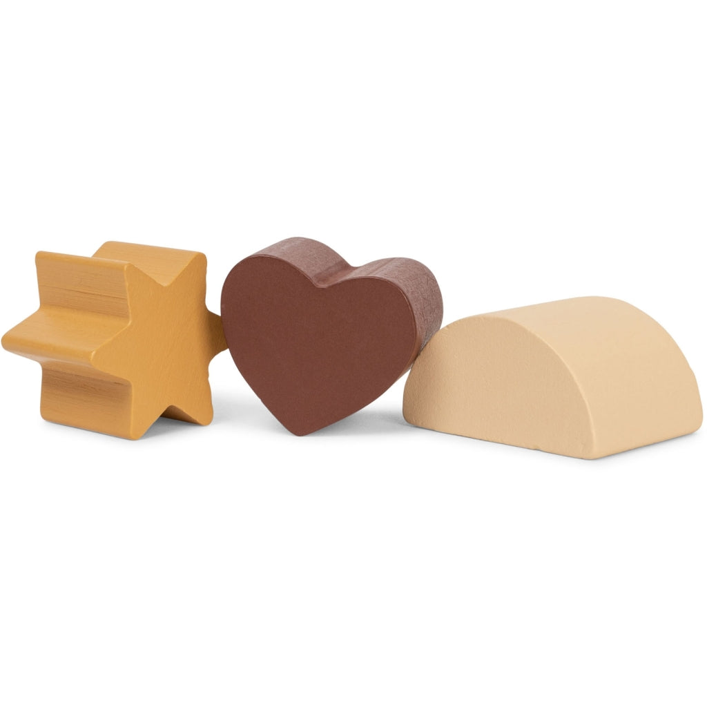 Konges Slojd - moon cloud and star shape sorter