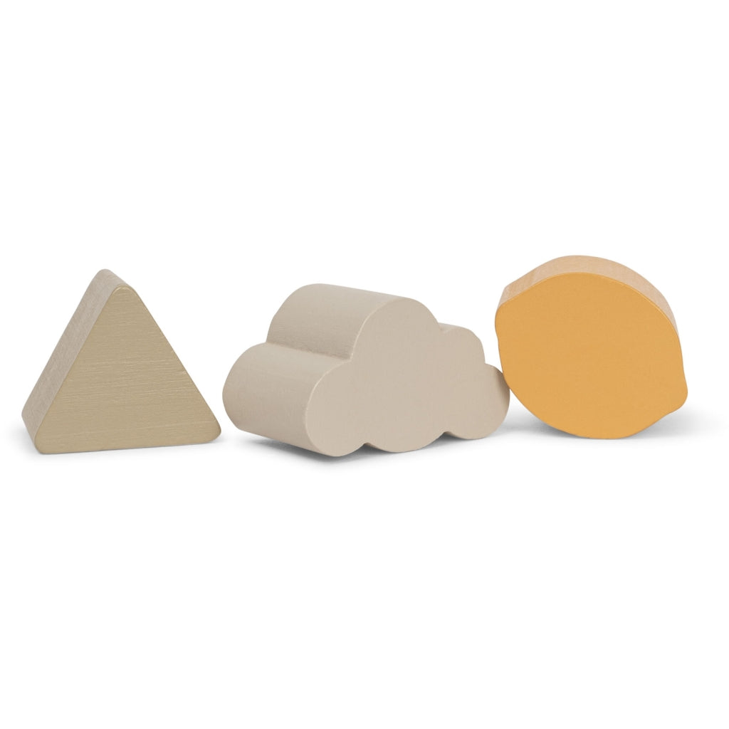 Konges Slojd - moon cloud and star shape sorter