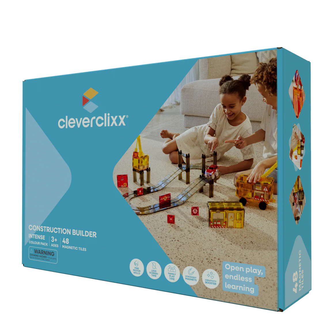 Cleverclixx - construction builder pack intense 48st