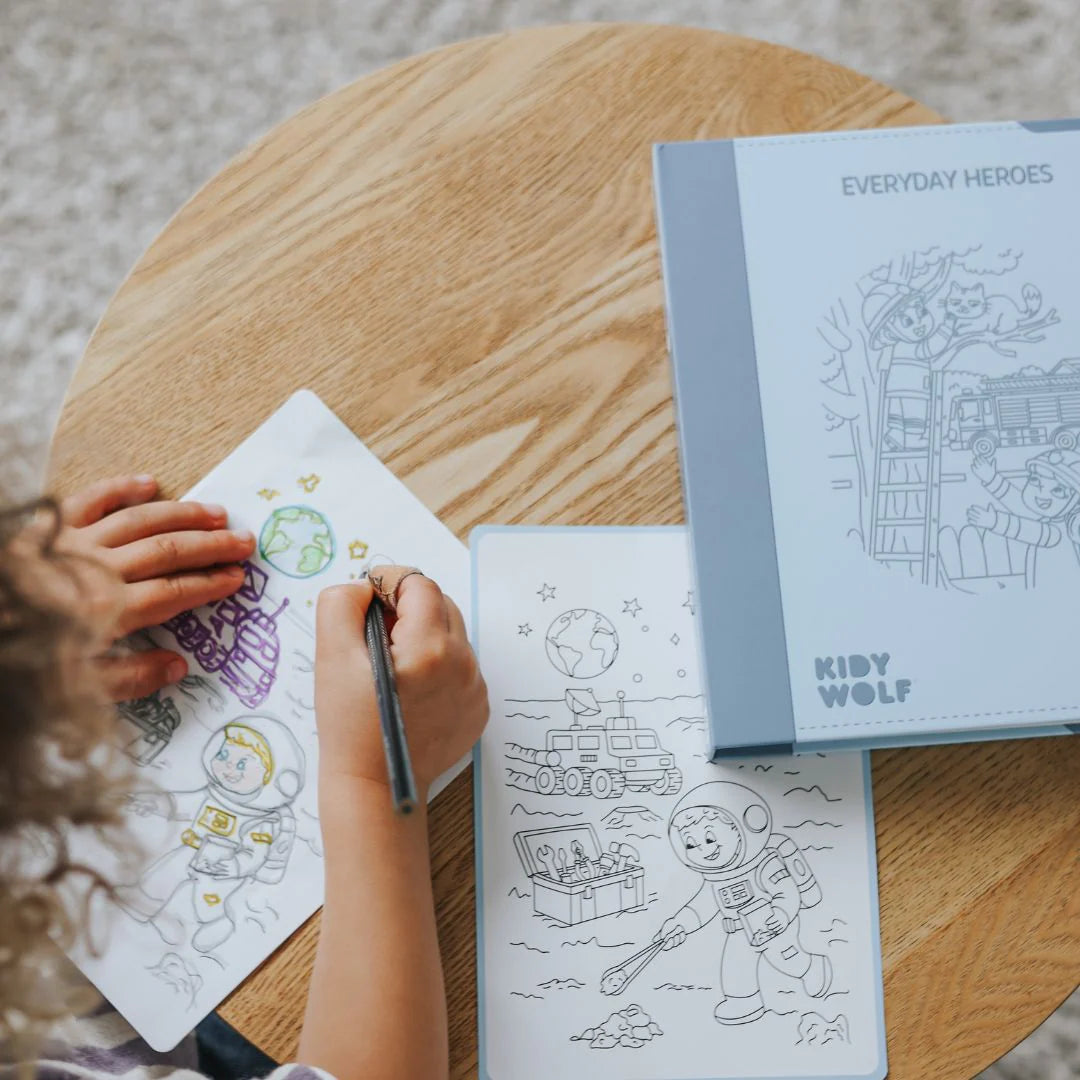 Kidywolf - kidydraw pad 6+ refill - alledaagse helden