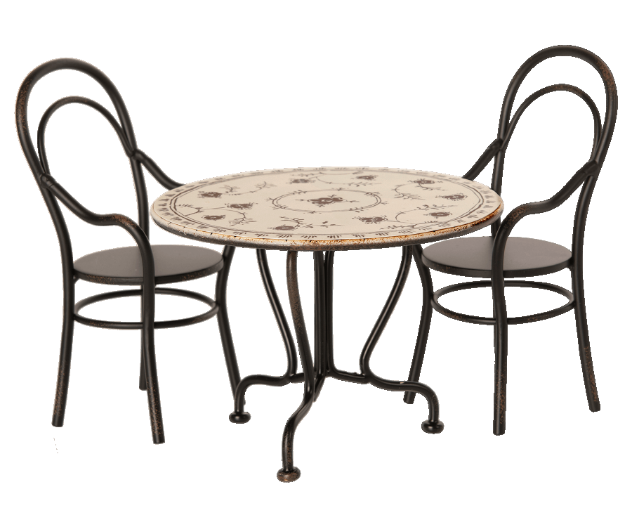 Maileg - dining table with chairs