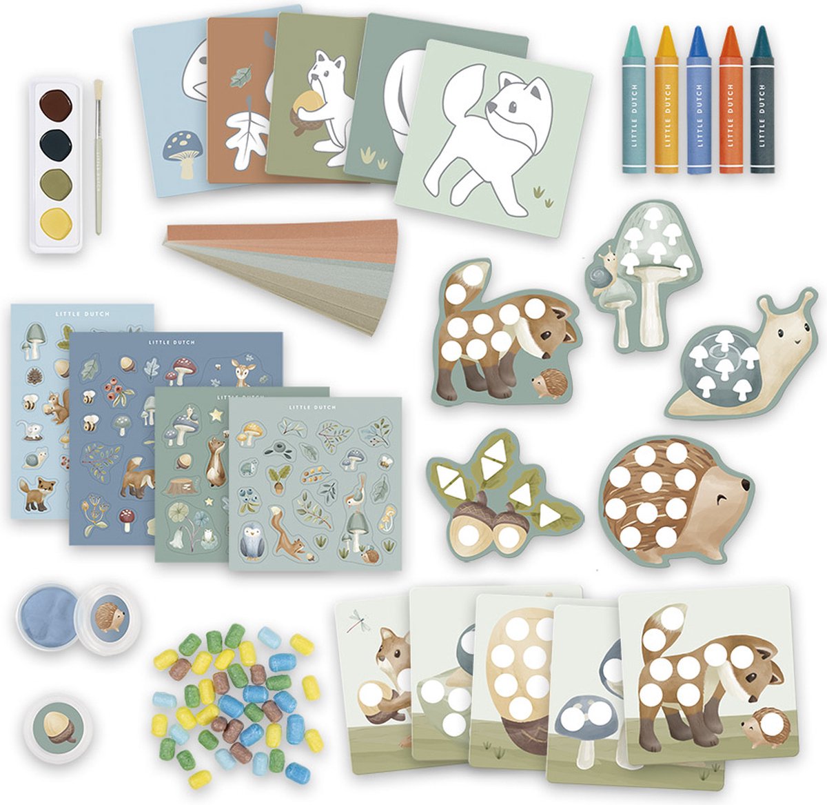 Little Dutch - knutseldoos XL - forest friends