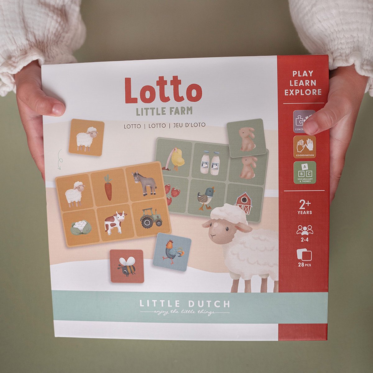 Little Dutch - spel lotto - little farm