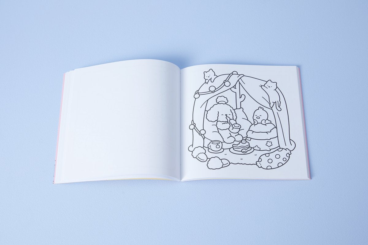 Deltas - kleurboek - Cozy Friends - Cute & Comfy kleurboek Coco Wyo