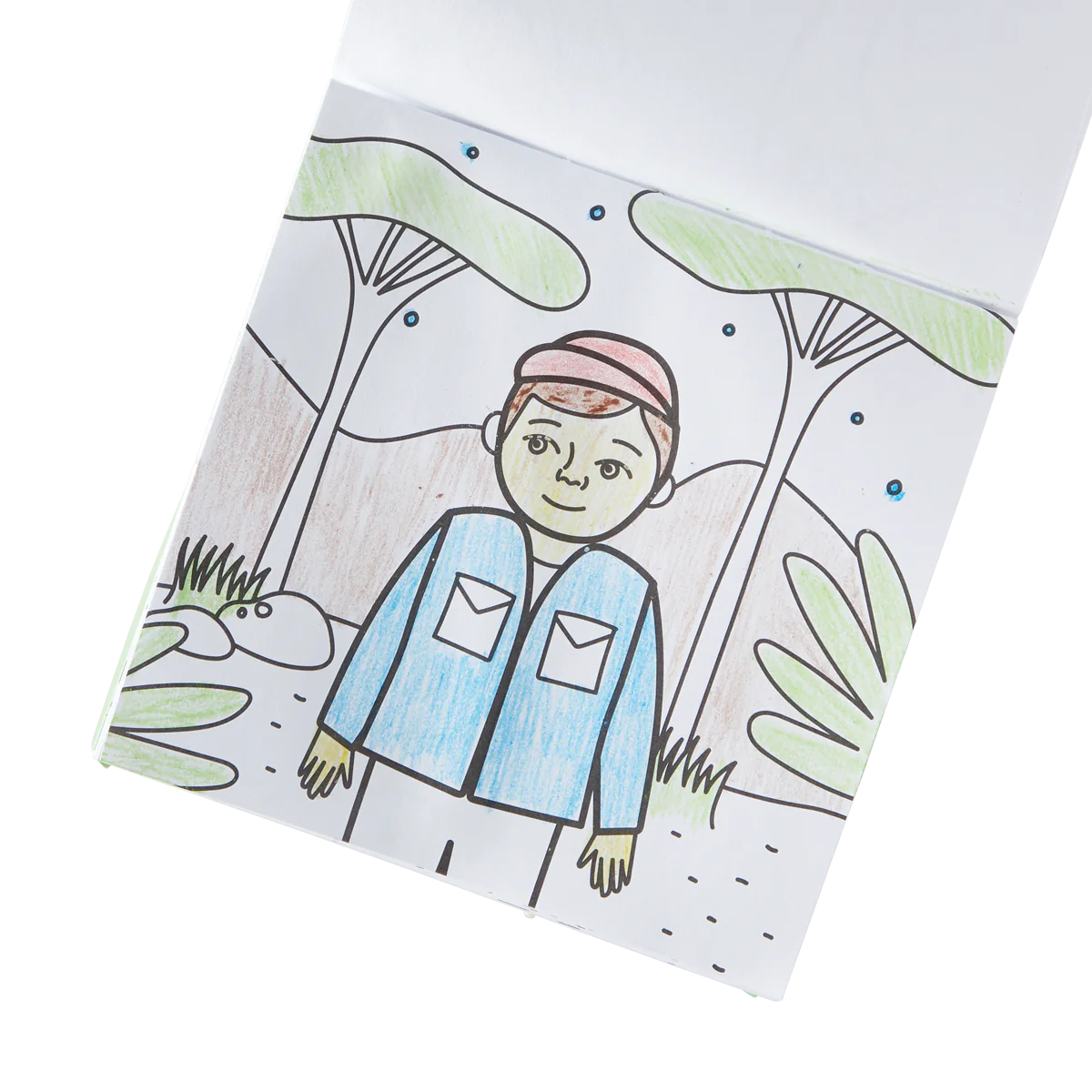 Ooly - meeneem kleurboek + potloden - op safari