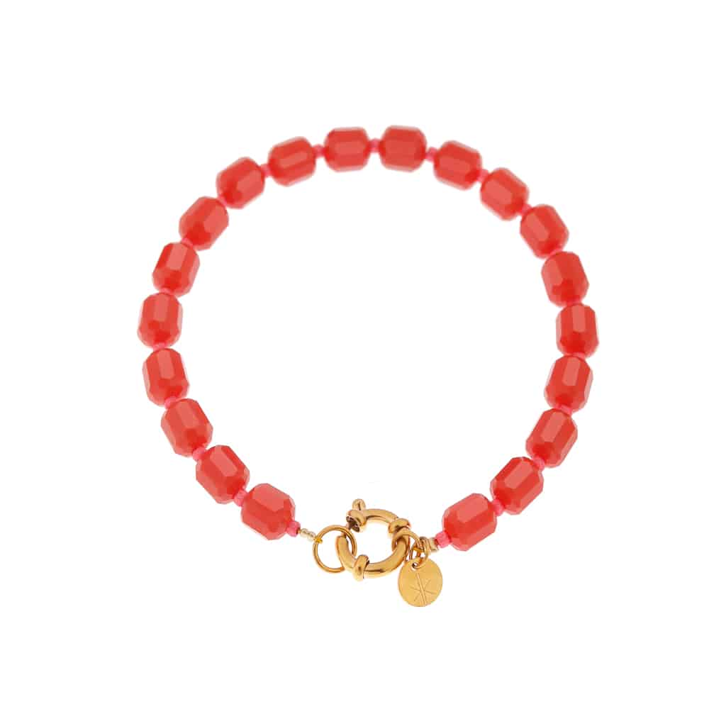 Label Kiki - strawberry bracelet gold