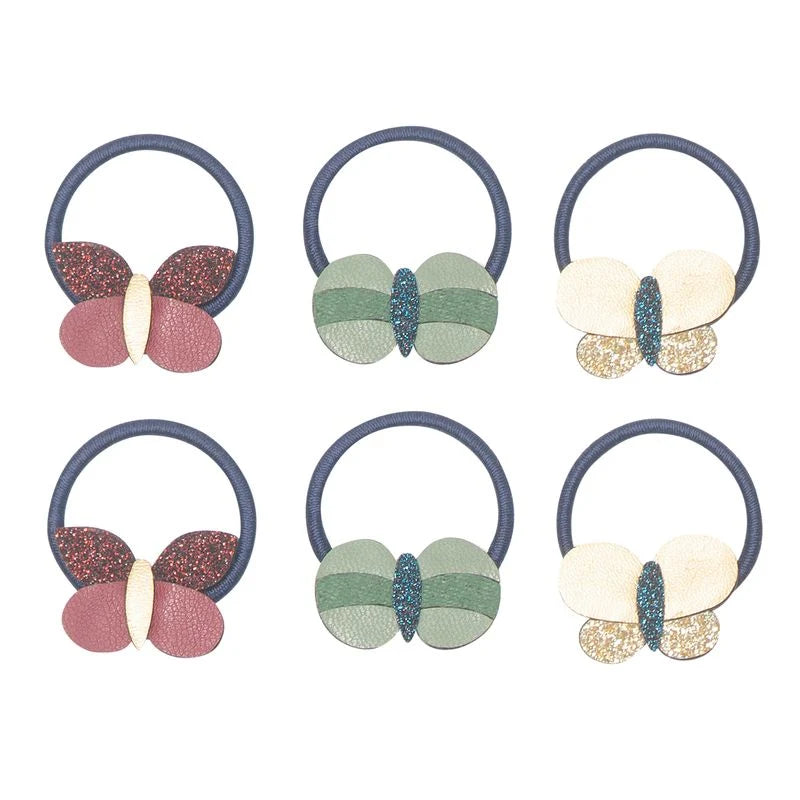 Mimi & Lula - butterfly mini haarelastiekjes