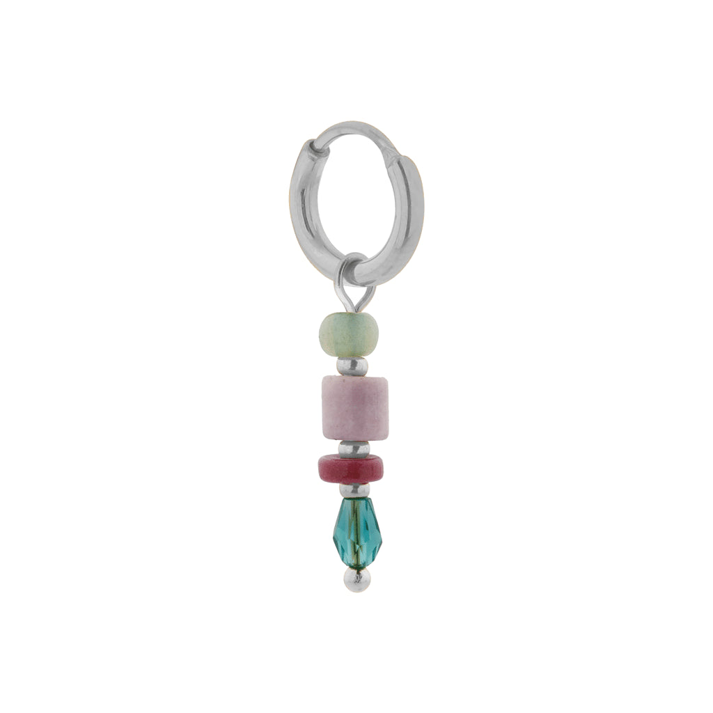 Label Kiki - magic nights hoop silver