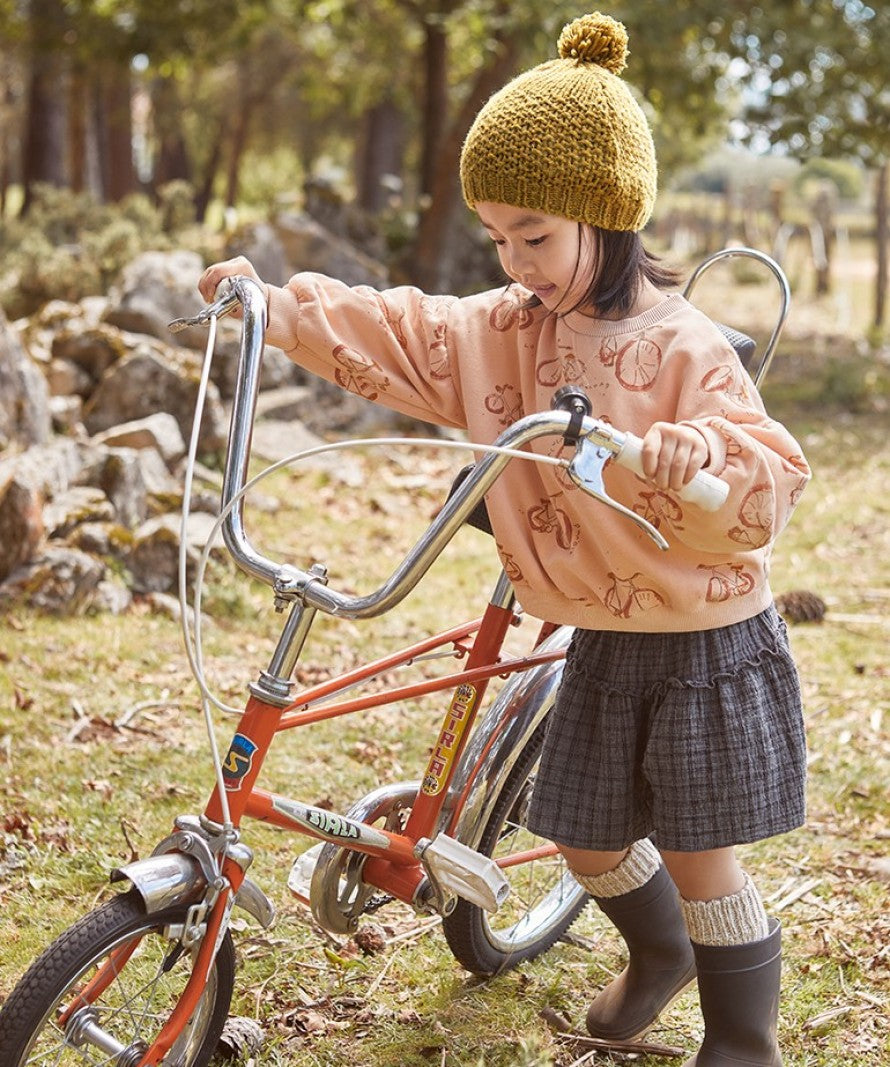 Play Up - printed fleece sweater - circular