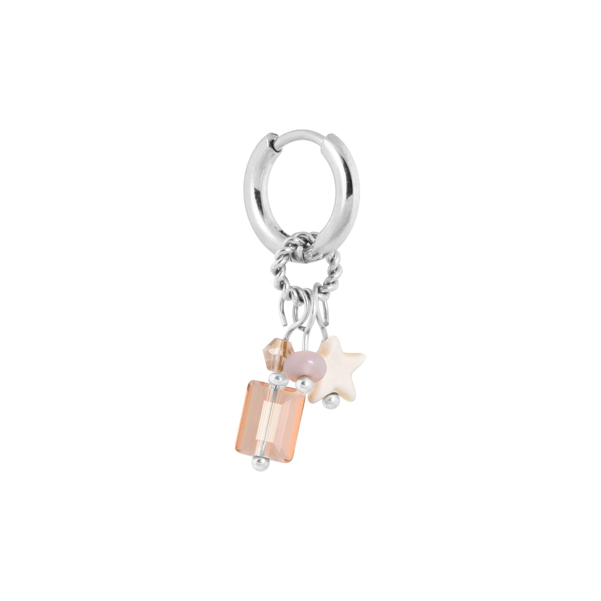 Label Kiki - wild wild west hoop silver