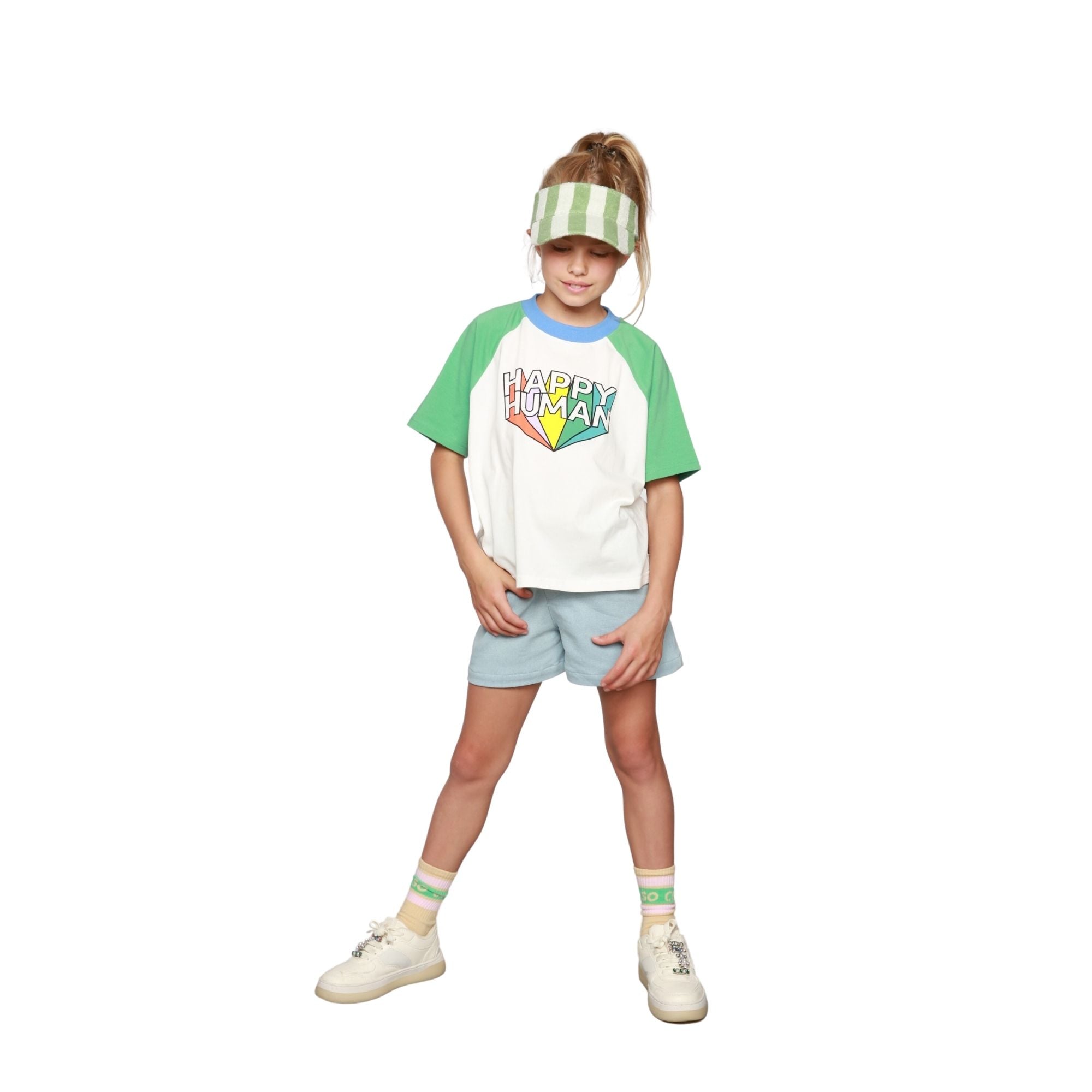 Cos I Said So - tshirt happy human - off white