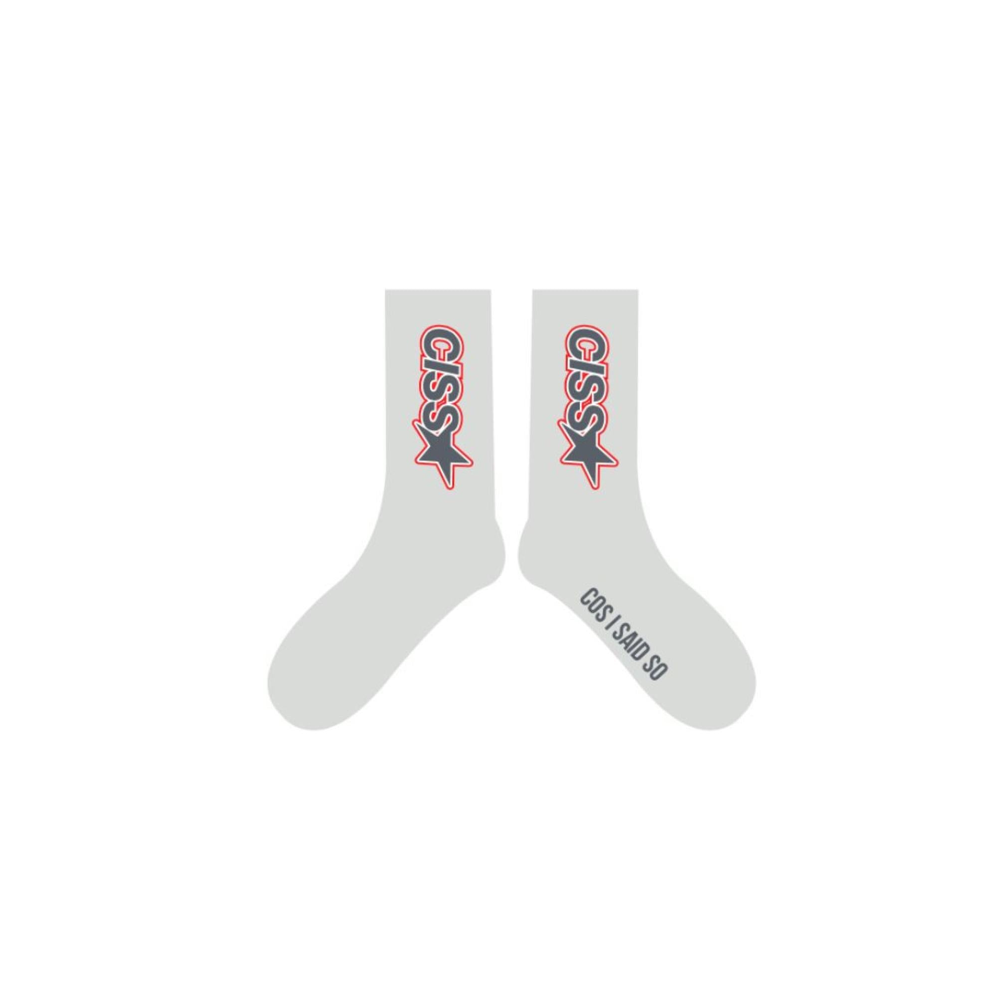 Cos I Said So - socks - grey melange