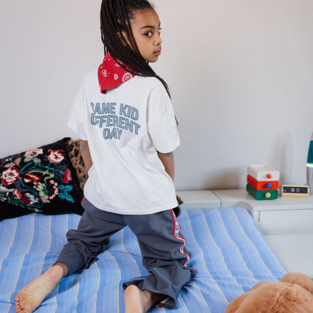 Cos I Said So - tshirt same kid - white