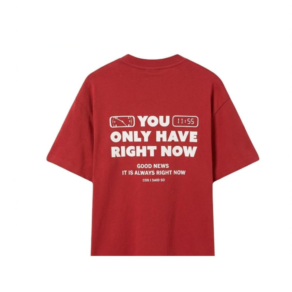 Cos I Said So - tshirt right now - red