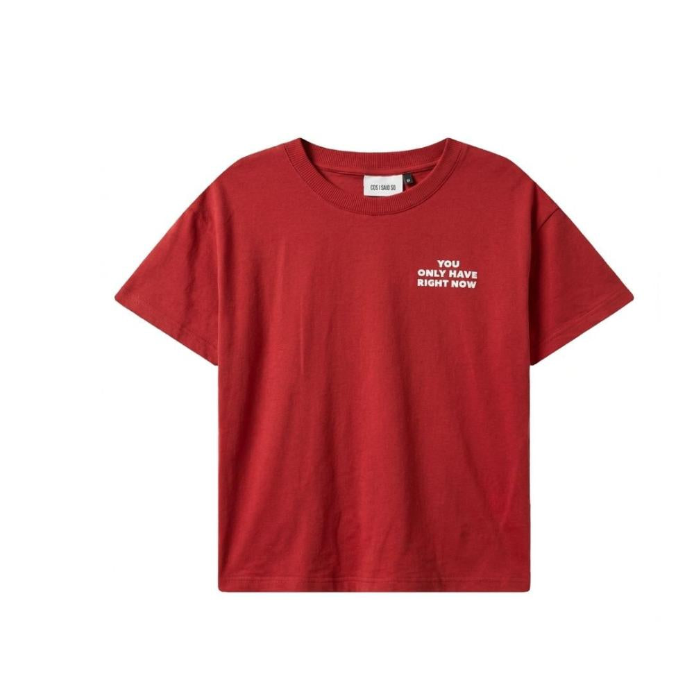 Cos I Said So - tshirt right now - red