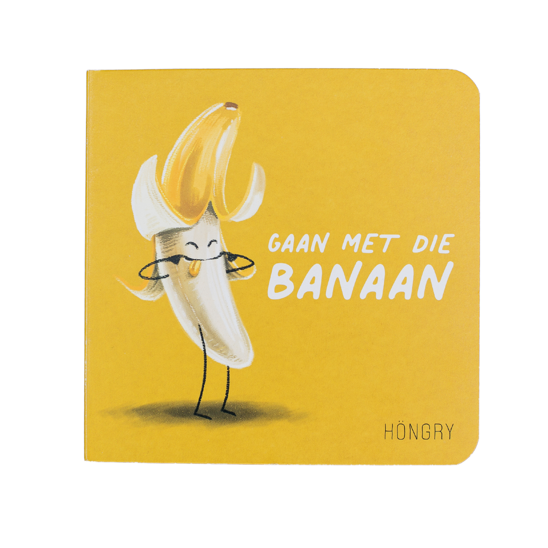Höngry - kartonboekje - gaan met die banaan