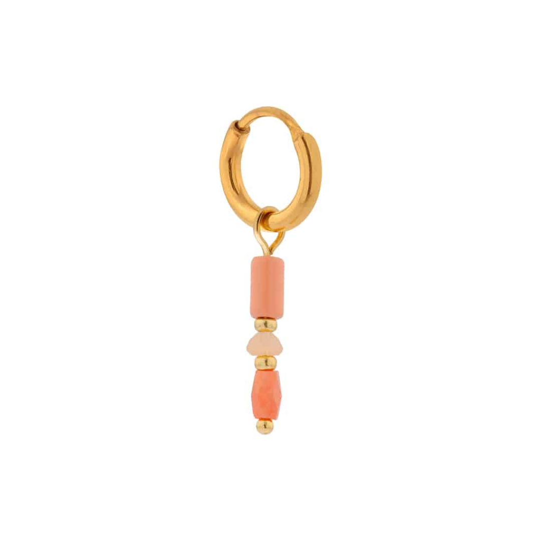 Label Kiki - crabby hoop gold