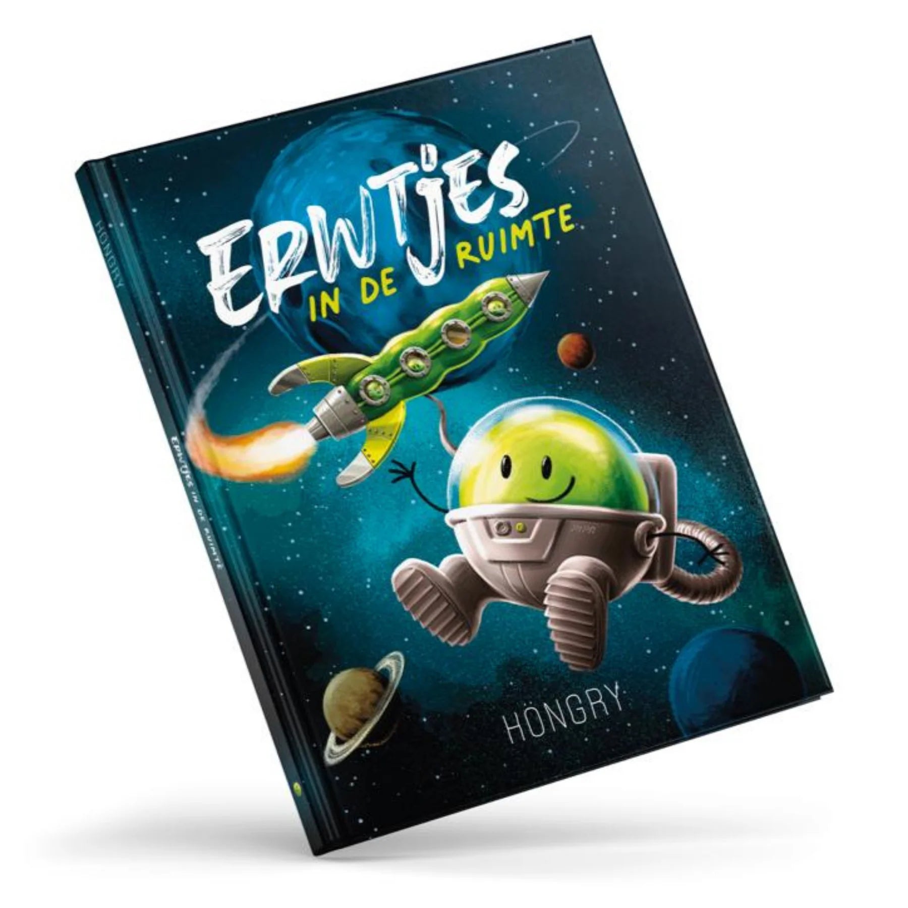 Höngry - boek - erwtjes in de ruimte