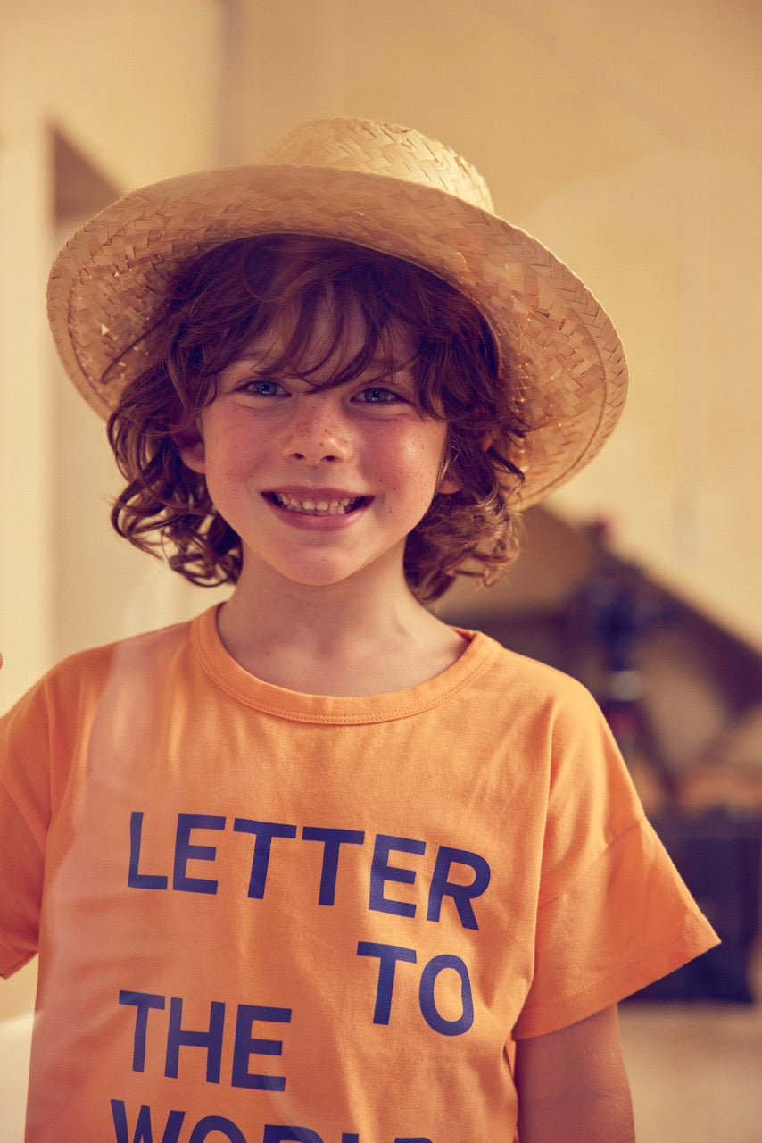 Letter to the World - LTTW tee - sorbet