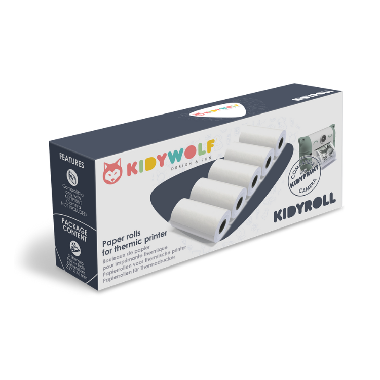Kidywolf - kidyroll camera rollen voor kidyprint - klassiek