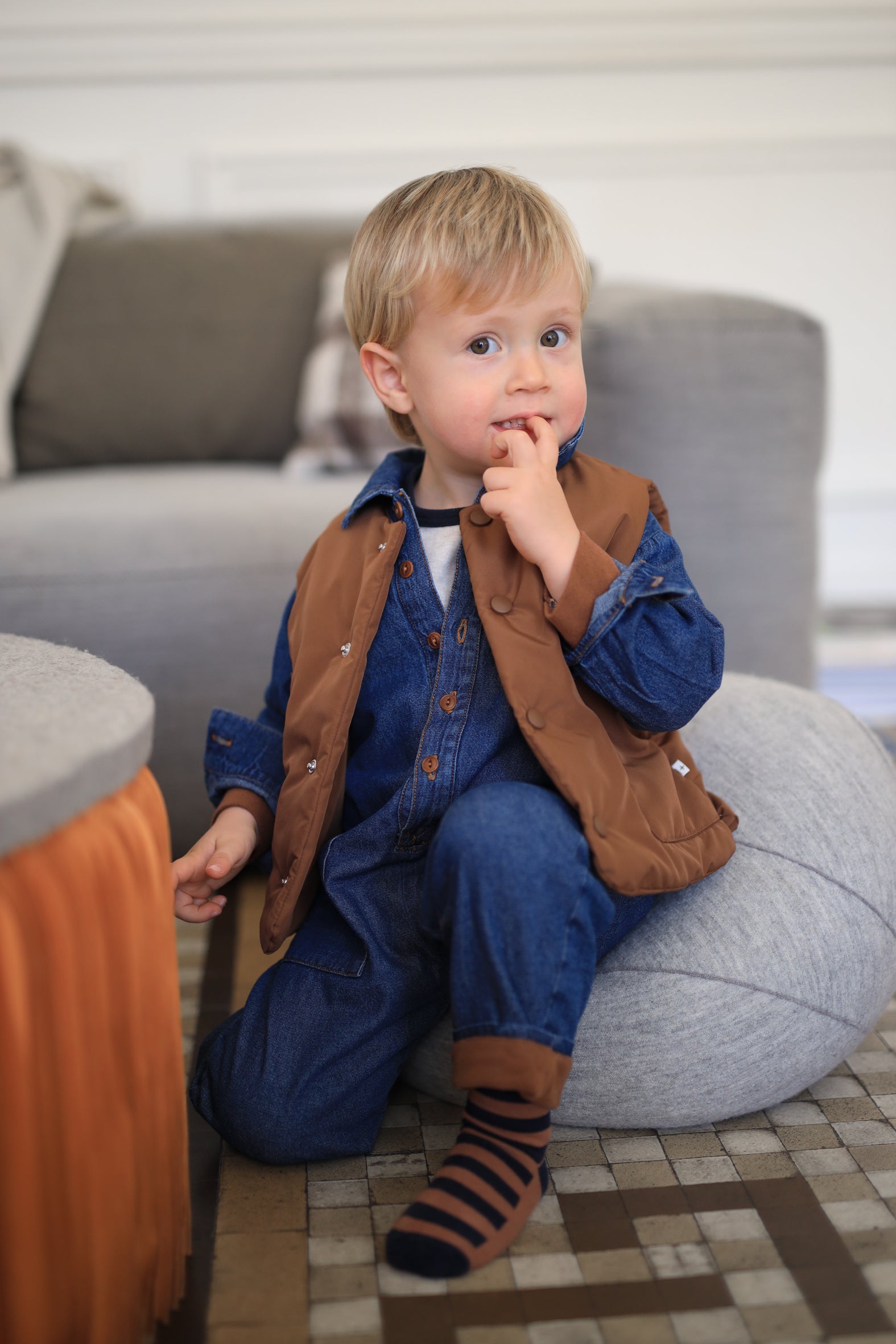 1+ in the family - broek vitus - denim