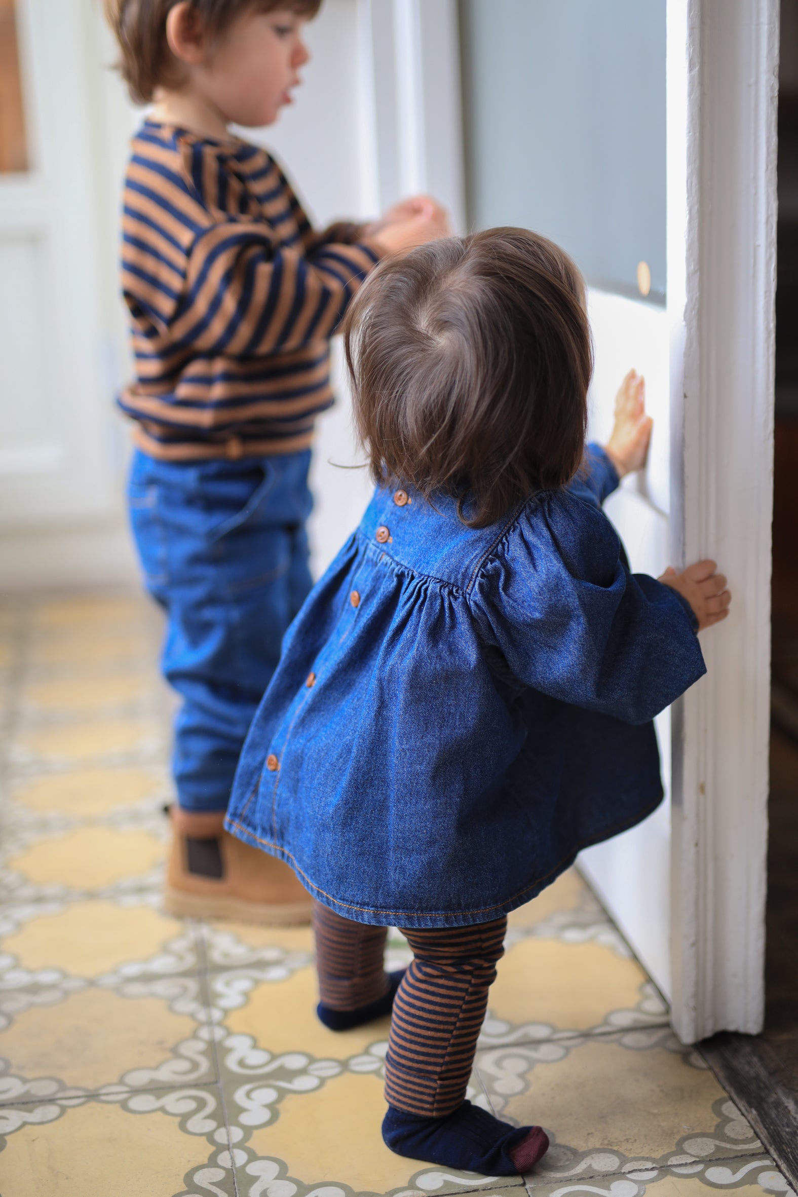 1+ in the family - longsleeve alaior - denim