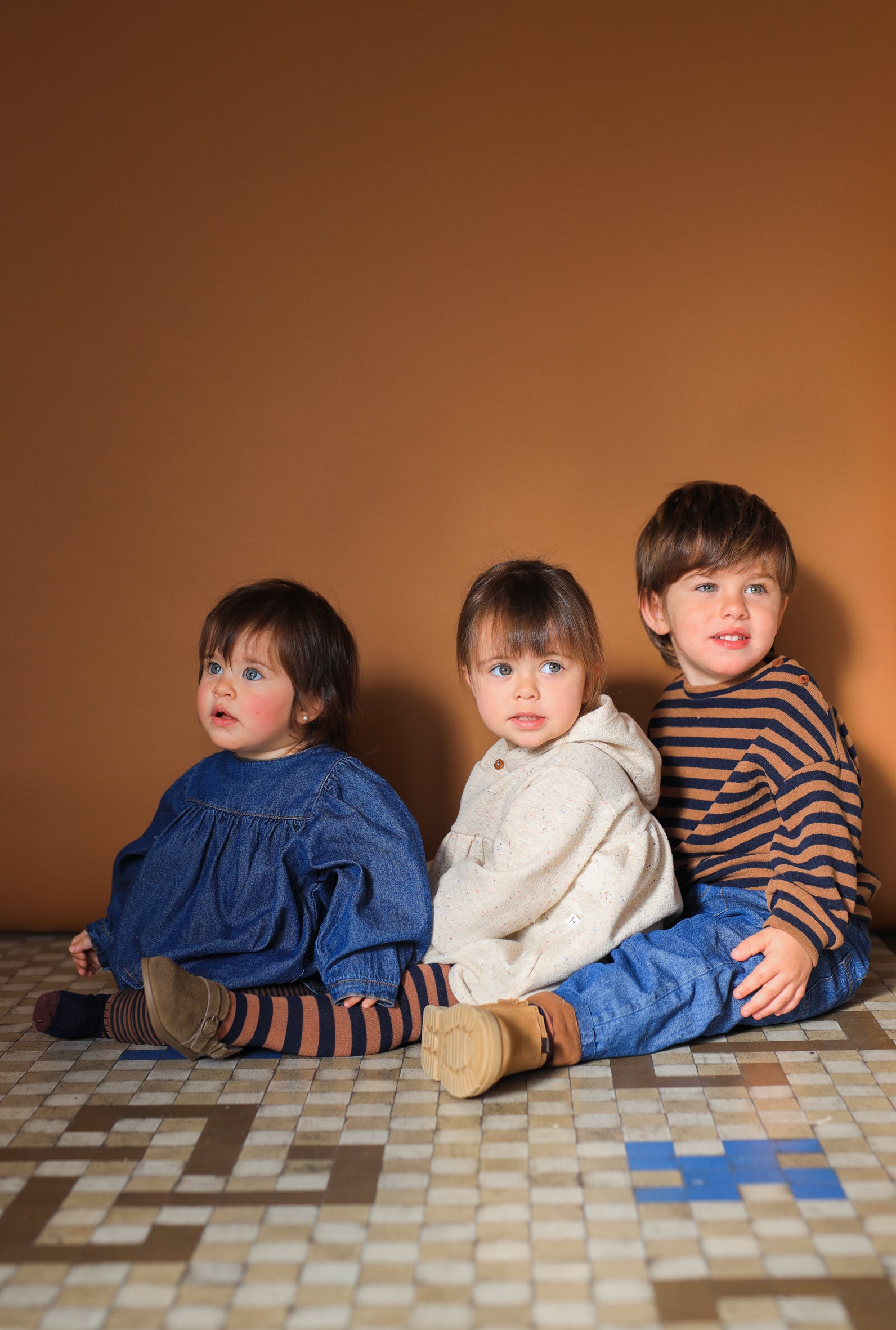 1+ in the family - longsleeve alaior - denim