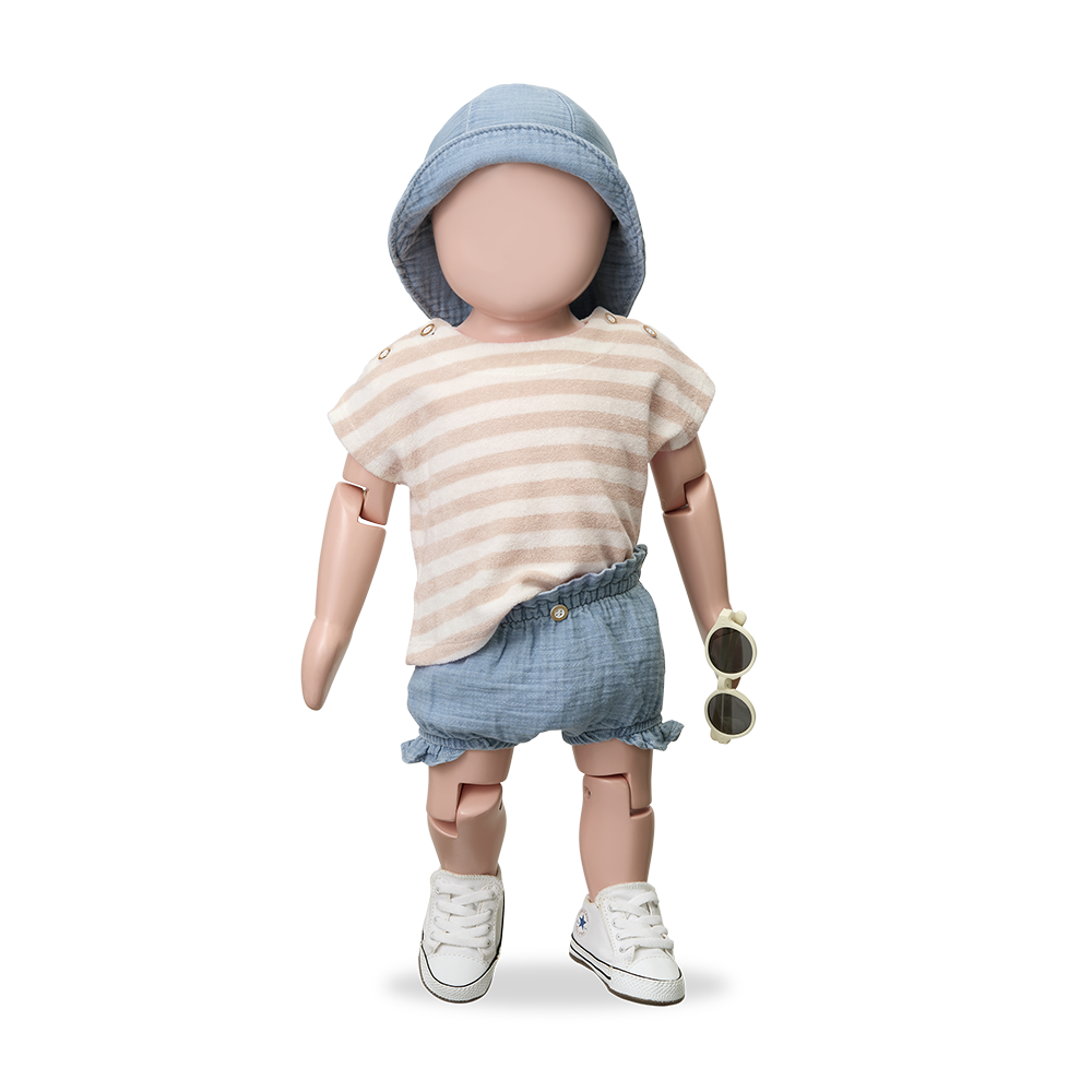 1+ in the family - mecenia bloomer - denim