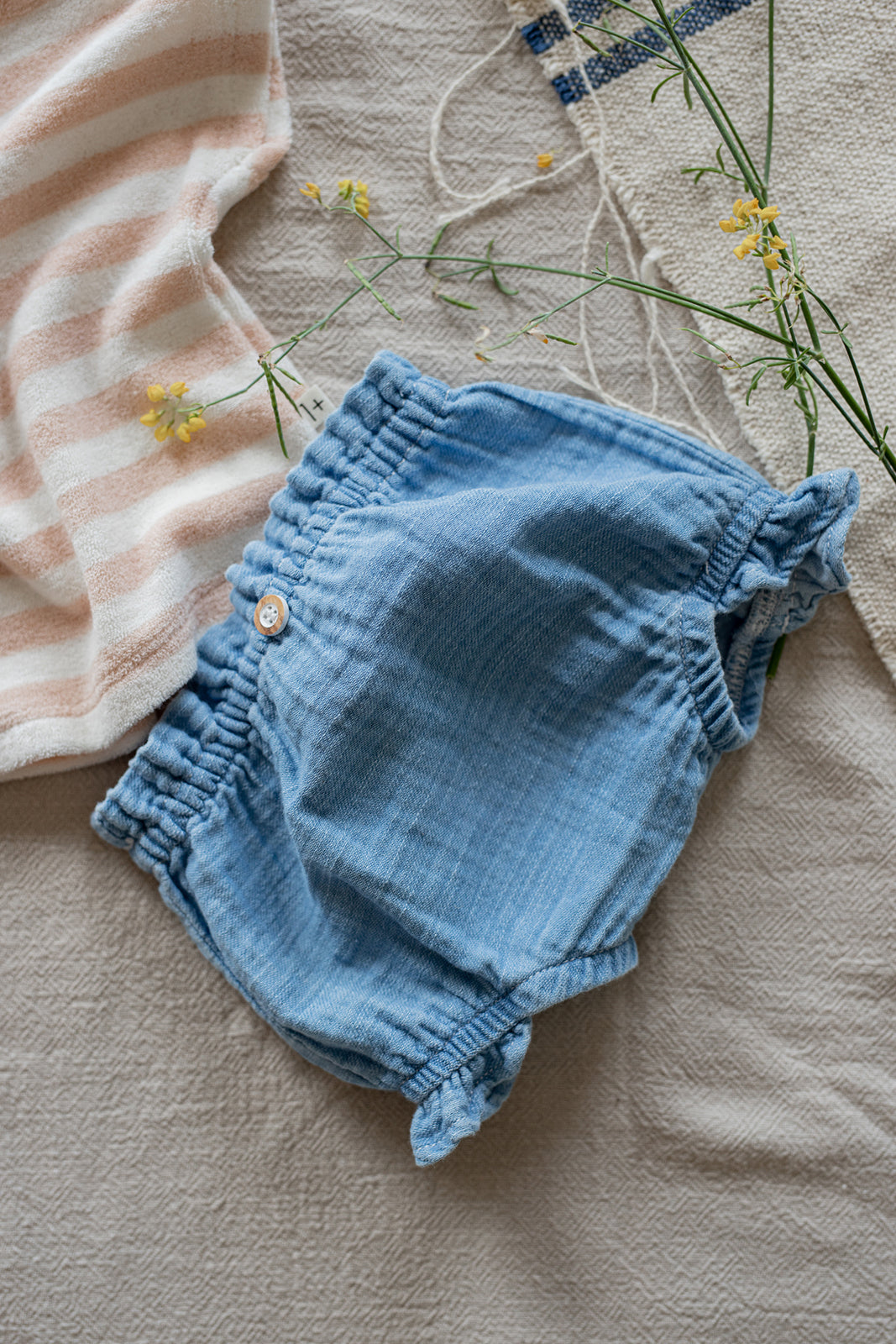 1+ in the family - mecenia bloomer - denim