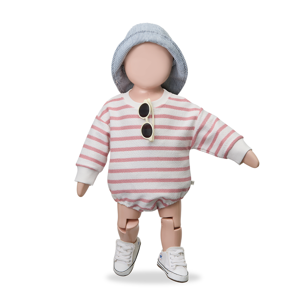 1+ in the family - illetes onesie - strawberry