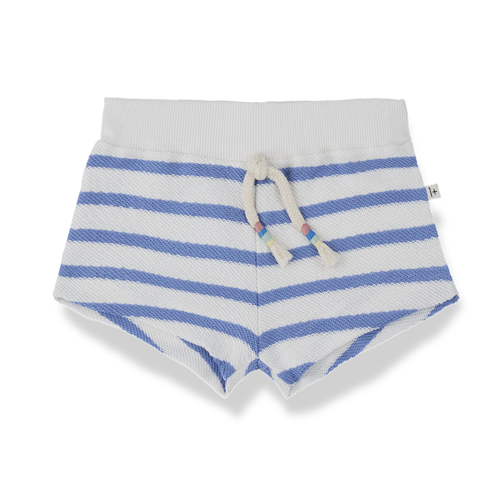 1+ in the family - portinatx striped short - ultramarine