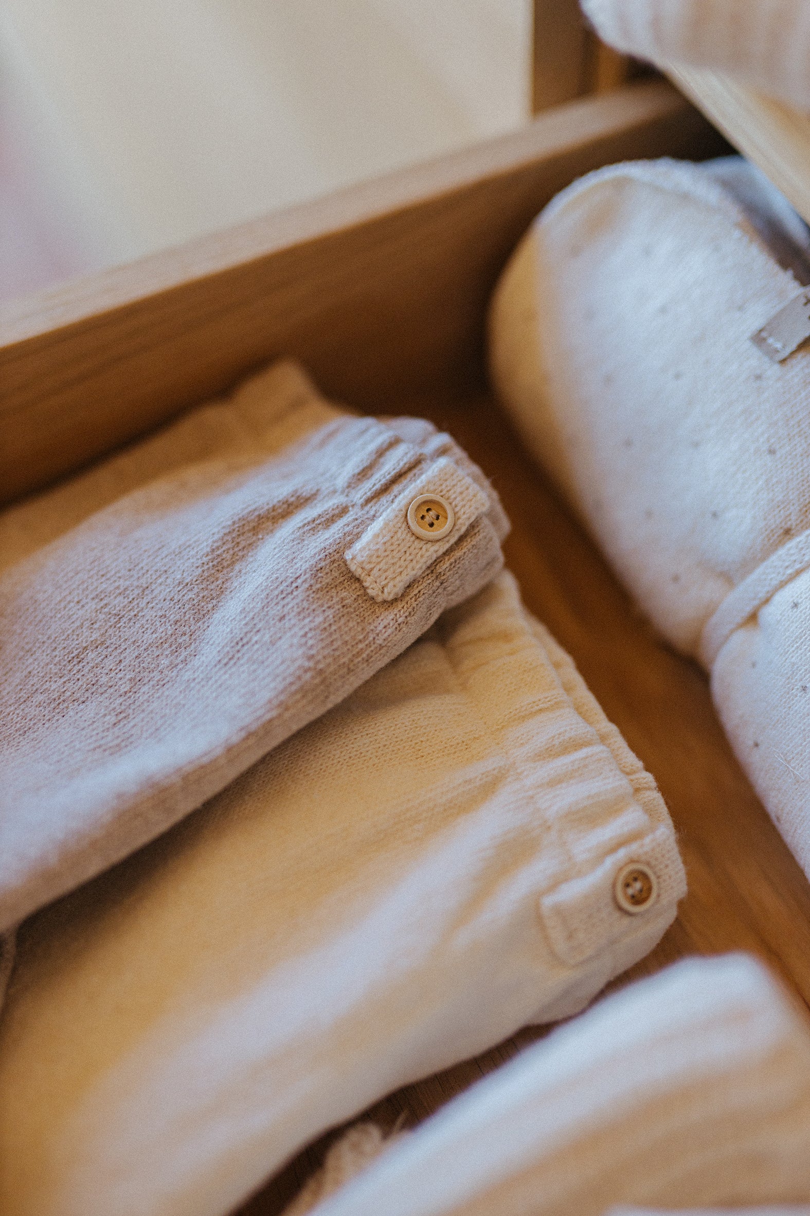 1+ in the family - saignon soft fleece broekje - beige
