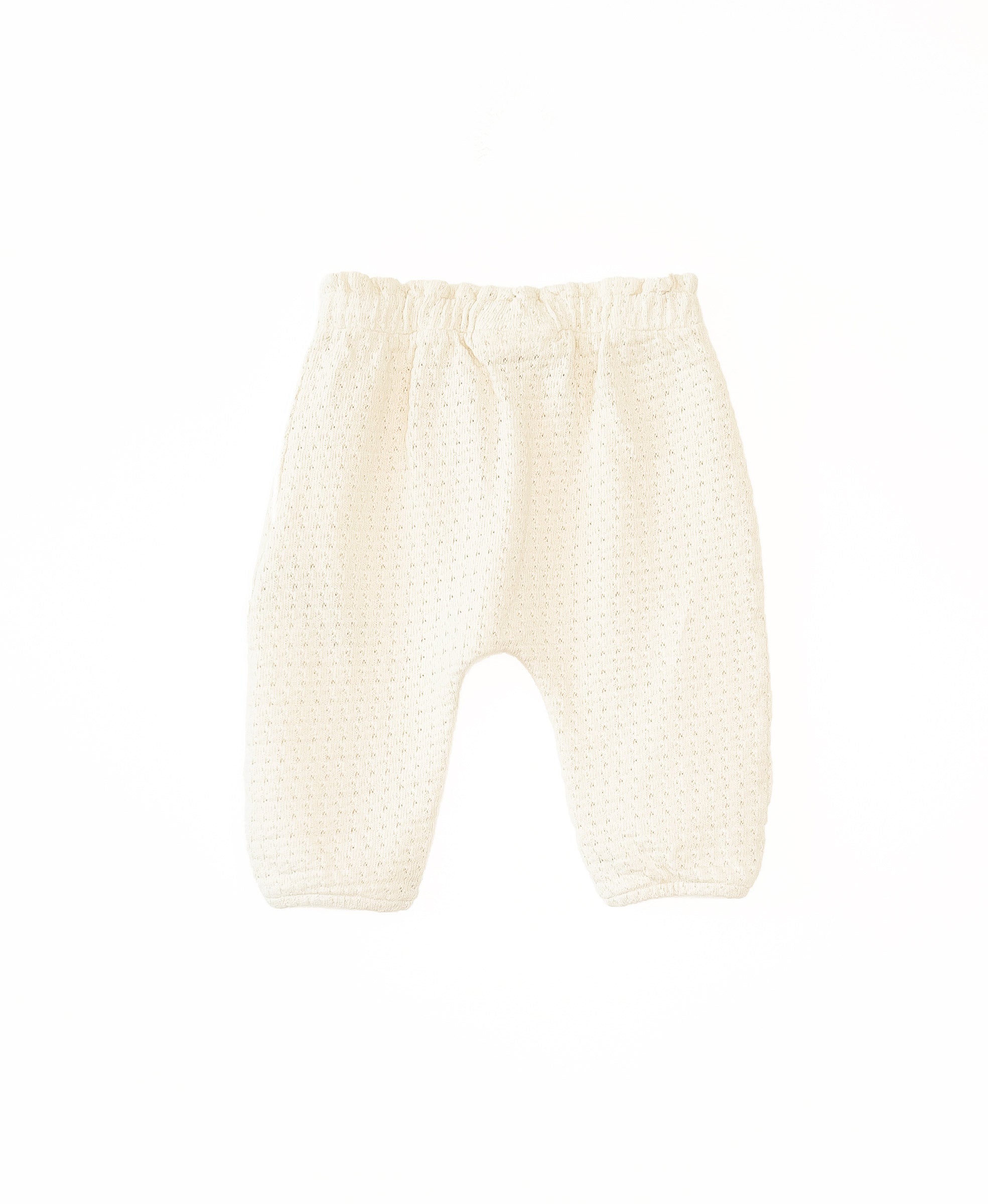 Play Up - jersey jacquard trousers - fiber
